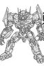 Placeholder: out line art of super transformers car robots colouring pages with white background ,skech style ,full body.only use outline,mandala style,clean line art,white background,no shadow and clear and well outlined