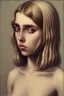 Placeholder: Danish Singer MØ face, Style John Kenn Mortensen,