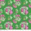 Placeholder: repeating flowers with moon and stars green