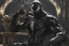 Placeholder: Venom machine in nier automata artstyle, halloween them, , close picture, fantasy world, intricate details, highly detailed, high details, detailed portrait, masterpiece,ultra detailed, ultra quality
