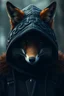 Placeholder: Nine tales fox dark with hood