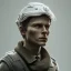 Placeholder: White sculpture Marty mcfly, full body, full of details, realistic, Rome sculpture style,bokeh, hight definition, 8k, symmetric face, perfect eyes