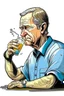 Placeholder: President George W. Bush snorting cocaine drinking alcohol mad magazine idiot mornin