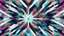 Placeholder: digital glitch pattern snowflake geometric abstraction by per kirkeby