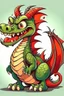 Placeholder: Cartoon style dragon