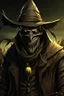 Placeholder: Image of a villain that looks like batman and scarecrow