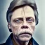 Placeholder: photograph close up portrait 62-year-old mark hamill as tough decorated general, CLEAN SHAVEN, serious, 4k epic detailed photograph shot on kodak