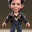 Placeholder: wide view young Fonz Winkler with black hair greaser figure doll 1975 (thumbs-up) (face) Forehead grin, fonzarelli, ((Arnold's drive-in)) fonziE fonz