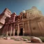 Placeholder: Petra + Ürdün, photo realistic, unreal engine