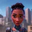 Placeholder: portrait,beautiful african robot, post-apocalyptic in a cyberpunk city, realistic, intriacte detail, sci-fi fantasy style, volumetric lighting, particales,highly detailed,cinamatic, deep