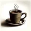 Placeholder: a drawing of an odd sock inside a cup of coffee