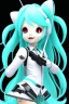 Placeholder: hatsune miku with a m16