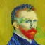 Placeholder: Portrait of a bird Vincent van Gogh style