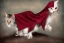 Placeholder: Vampire cat with cape. Isabel Kreitz