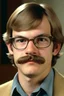 Placeholder: College Student Jeffrey Dahmer with a small mustache