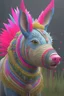 Placeholder: Piñata animal , 3d 4k octane render, lifelike, photorealistic, artstation, illustration, smooth, sharp focus, ornate, intricate, complex, highly detailed, digital painting, smooth, art by tom bagshaw, akihiko yosh