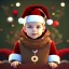 Placeholder: super Cute Christmasy toddler, magnificent, majestic, Realistic photography, incredibly detailed, ultra high resolution, 8k, complex 3d render, cinema 4d.