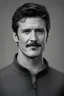 Placeholder: The actor Pedro Pascal with no mosutache characterized as Reed Richards from the fantastic four