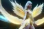 Placeholder:  beautiful cosmic fairy, long hair, golden skin, nice smiling, transparent wings, magic glamour make up, delicate colors, beautiful glamour galactique dress, ultra sharp focus, 8k, unreal engine 5, extremely sharp detail, light effect, soft light atmosphere of a spaceship, smooth, full of details, face in front, complete vision of face and hair and body