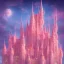 Placeholder: luminous pink castle