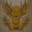 Placeholder: Gold Fox with five tails and wings