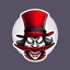 Placeholder: a red hat clipart style logo that looks like the mad hatters hat