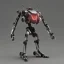 Placeholder: animo 3d mecha with chicken pilot and spider metal legs. Arms are two diferent guns