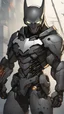 Placeholder: a close up of a person in a batman suit, venomized, goth cybersuit, anime mech armor, overwatch character concept art, cyber skeleton, cyber japan armor, cyber fight armor, cyberpunk batman, hard surface character pinterest, reaper from overwatch, black heavy armor, mecha anthropomorphic penguin, mecha suit, batman mecha, muscular! cyberpunk
