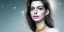 Placeholder: wonderfull Anne Hathaway woman, indian, ultradetailed fine art photo of a indian, weet face portrait, snow flakes particles, 35 mm lens, golden ratio compos