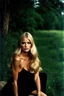 Placeholder: 1972: beauty nude female supermodel, longer blonde hair, beautiful face, beautiful skin, realistic analog photography, middle parting, beautiful like a supermodel from the sixties, beautiful rounder face