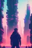 Placeholder: cyberpunk city back drop