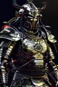 Placeholder: samurai wearing biomechanical armor, photorealistic