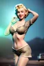 Placeholder: Ultra Realistic image, retro pinup, portrait, blonde woman, sweet Marylin Monroe face, perfect iris, glow eyes. skater waitress suit. soft color, highly detailed, unreal engine 5, ray tracing, RTX, lumen lighting, ultra detail, volumetric lighting, 3d, finely drawn, high definition, high resolution.