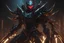 Placeholder: grendel machine in 8k solo leveling shadow artstyle, spider model, neon effect, magic circle, full body, apocalypse, cover eyes, intricate details, highly detailed, high details, detailed portrait, masterpiece,ultra detailed, ultra quality