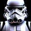 Placeholder: photorealistic stormtrooper jedi with blaster-nullifying force filigree armor entering the void, chiaroscuro