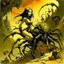 Placeholder: spider. Frazetta