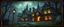 Placeholder: style John Atkinson Grimshaw,3d airbrush render, dark wesal gnome , pinhole cam, airbrush 3d rendering, in the style of Titian and Dali , torn edges on border