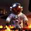 Placeholder: astronaut burning meat barbecue unreal engine 5, octan render