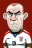 Placeholder: Wayne Rooney English football coach cartoon 2d