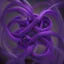 Placeholder: intertwining purple