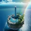 Placeholder: The Isometric Glass Tall Box Mini Model Little Real Island Mixed Water Fall rainbow Under Ocean Sunshine Summer Background Blue Sea, The Last Of Us / Avatar, Octane Render / ZBrush, Cinematic, IMAX Film, Nikon D750, 16K, Autostereoscopy, Anthropomorphic, Golden Ratio, Geometry, Symmetric, Depth Of Field, Highly Detailed, Ultra Realistic, Beautiful Lighting, Halfrear Lighting, Soft Light, Candoluminescence, Cast Shadow, Reflective, Glow, Translucent, Normal Map, Carbonated --testp