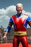 Placeholder: realistic image of joe biden as a mexican wrestling, red and blue breeches, retro style, 80s, vibrant color, highly detailed, sky background, concept art, unreal engine 5, god rays, ray tracing, RTX, lumen lighting, ultra detail, volumetric lighting, 3d, finely drawn, high definition, high resolution.