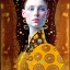 Placeholder: Epic massive Portrait of beautiful Sift on horse estilo Gustav Klimt 4k