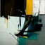 Placeholder: Minimal abstract oil paintings close up person limbs sinew and concrete fragments illuminated at night style of Justin Mortimer