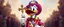 Placeholder: pride donald duck as a christian cross dresser