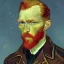 Placeholder: Portrait of a man by Van Gogh