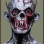 Placeholder: Hyper realistic rotting zombie night lord