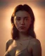 Placeholder: Realistic Waist up Portrait young woman, retro style, photo studio, unreal engine 5, god lights, ray tracing, RTX, lumen lighting, ultra detail, volumetric lighting, 3d.