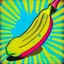 Placeholder: pop art banana