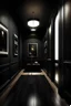 Placeholder: Beautiful wall pictures of a black room